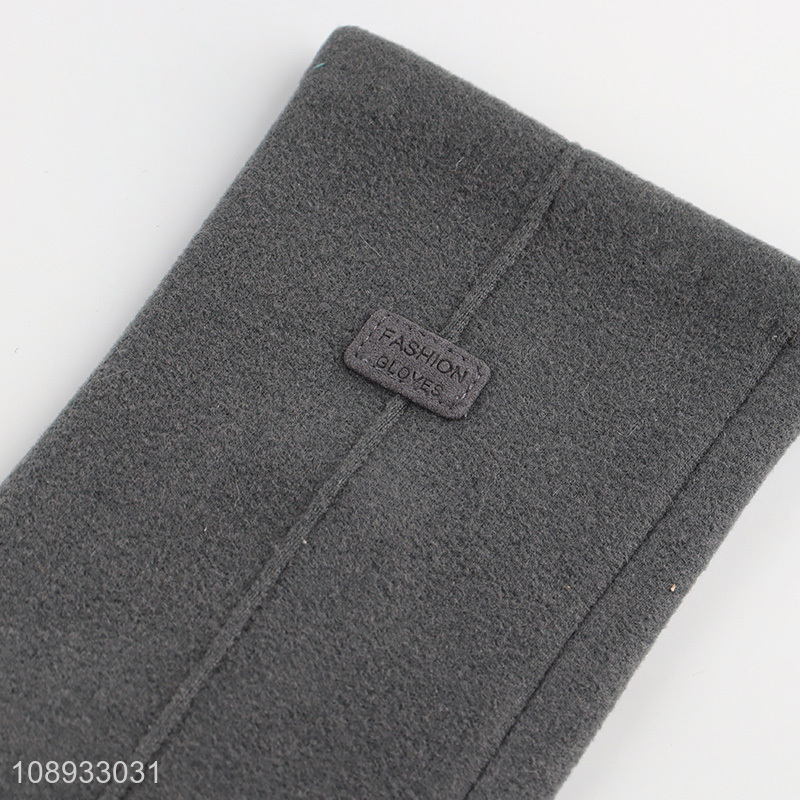 Factory price warm winter cashmere gloves for women