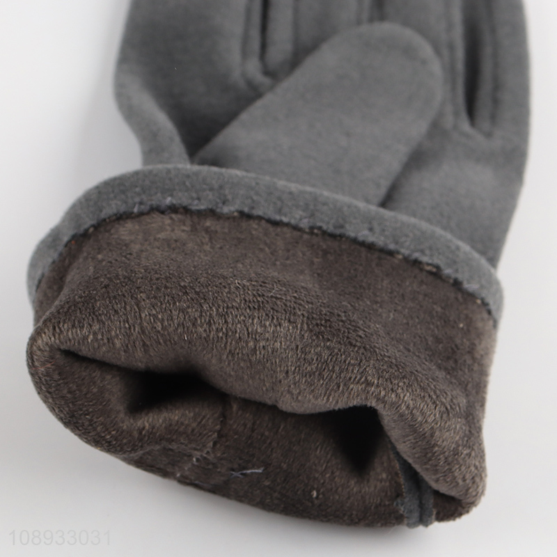 Factory price warm winter cashmere gloves for women