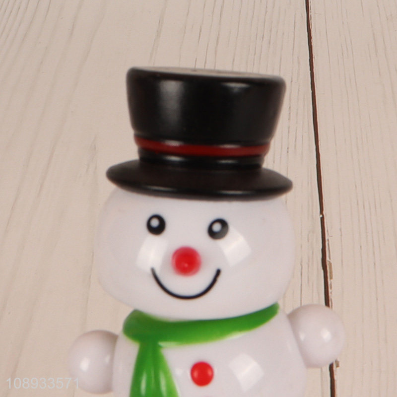 New Arrival Christmas Snowman Solar Powered Dancing Toys for Tabletop Decor