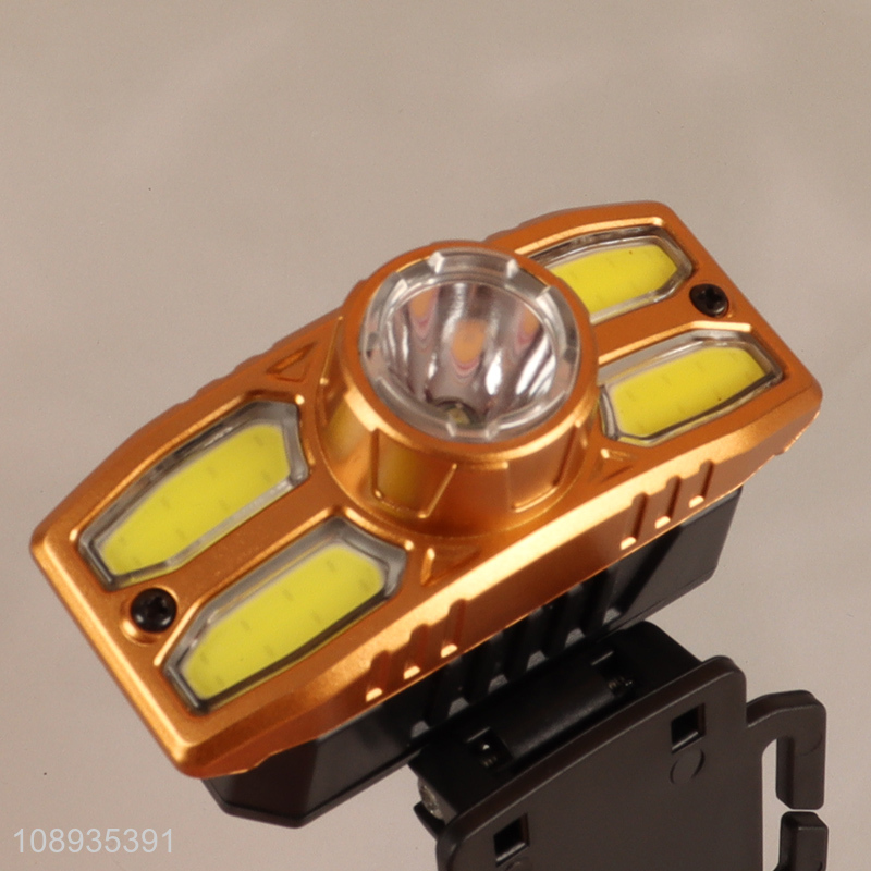 Hot Sale USB Rechargeable 32COB White Light+1XPE Head Lamp for Outdoors