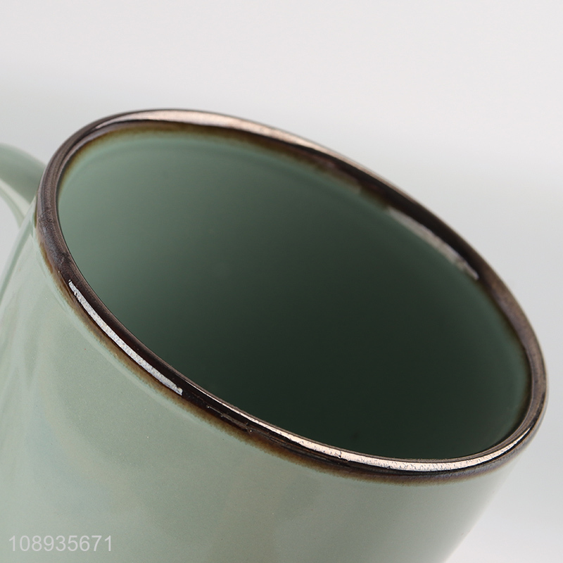 New arrival ceramic water cup drinking cup with handle