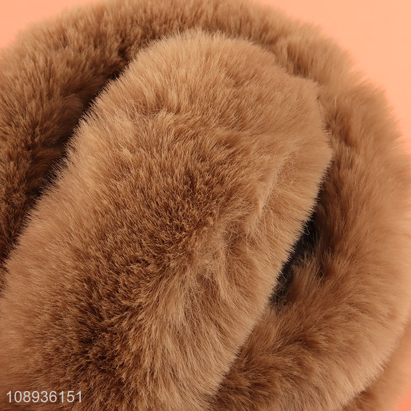 New arrival winter plush women earmuffs ear warmer for sale