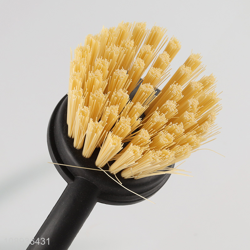 Factory price home kitchen long handle pot brush cleaning brush