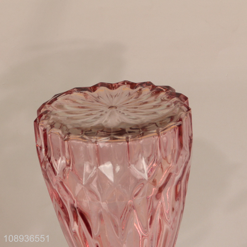 Wholesale Glass Bud Vases Small Clear Colored Glass Vases for Flowers