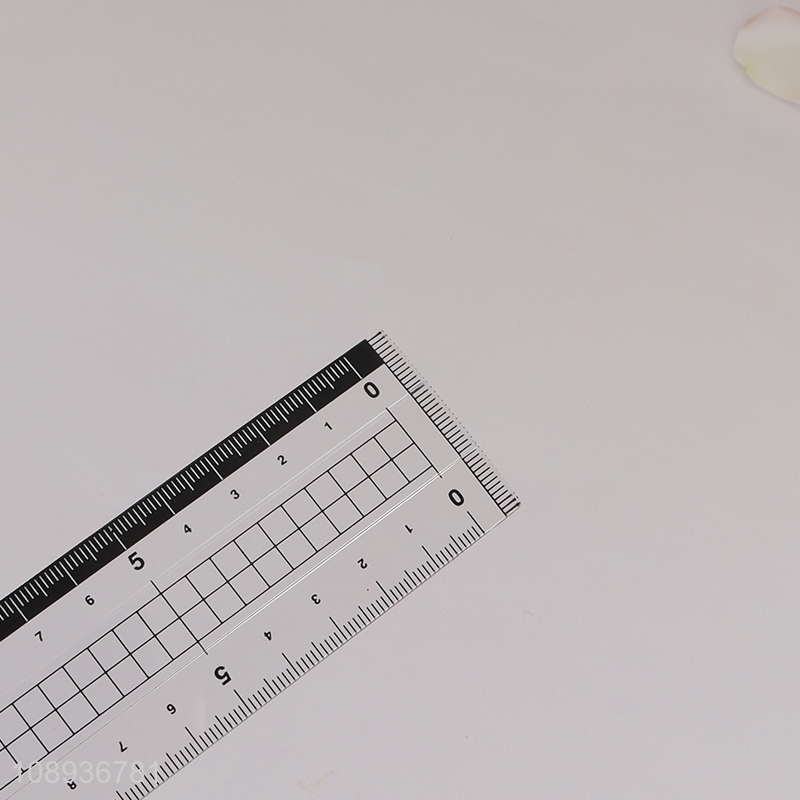 High Quality Plastic Straight Ruler Measuring Tools for School