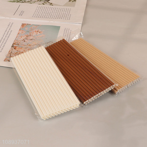 Factory Price 25PCS Biodegradable Paper Straws Disposable Paper Straws