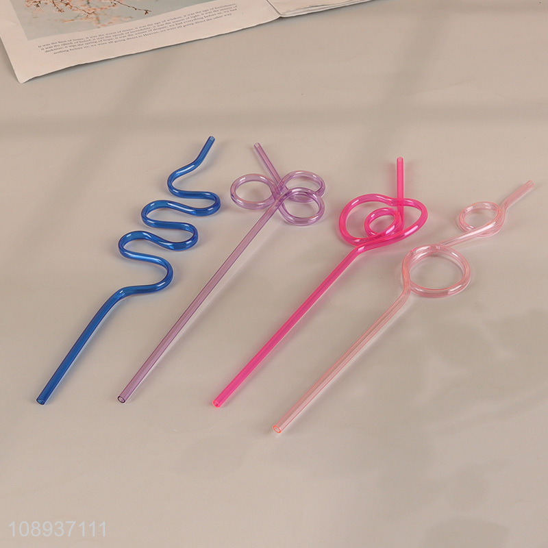 China Imports Reusable Crazy Straws Plastic Drinking Straws Silly Straws