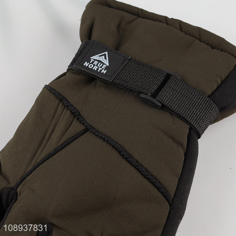 China factory windproof winter outdoor polyester gloves