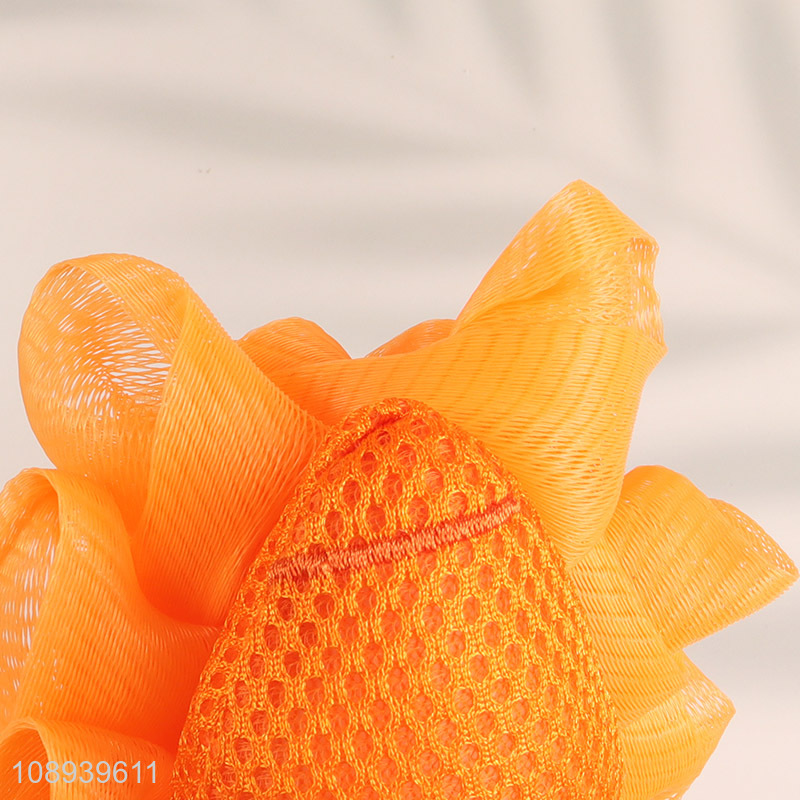 High Quality Shower Loofah Sponge Exfoliating Mesh Pouf for Women