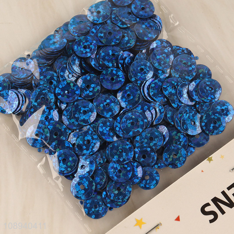 Top sale blue diy garment craft sewing sequin set