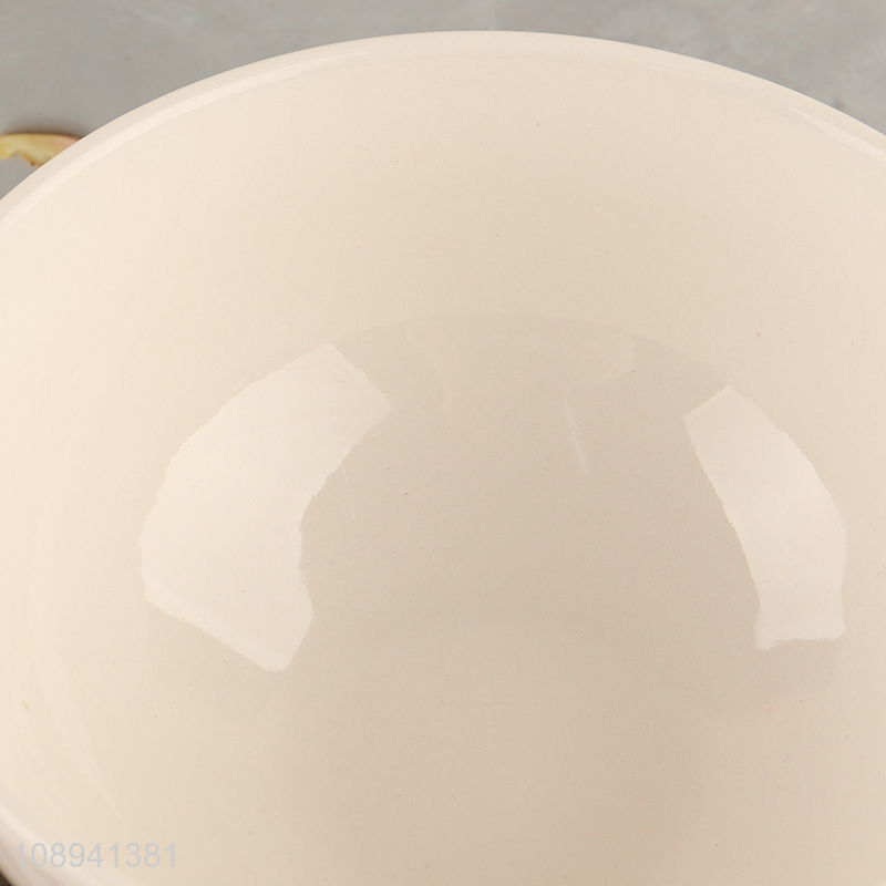 Latest products white ceramic tableware bowl for home restaurant