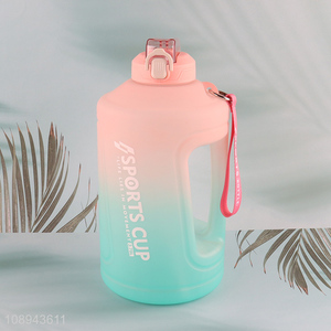 New Product 3800ml Big Plastic Sports Water Bottle Fitness Water Jug