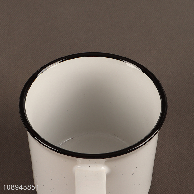 Yiwu market ceramic coffee cup water mug with handle