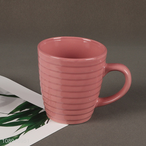 Hot items ceramic home water cup drinking cup with handle