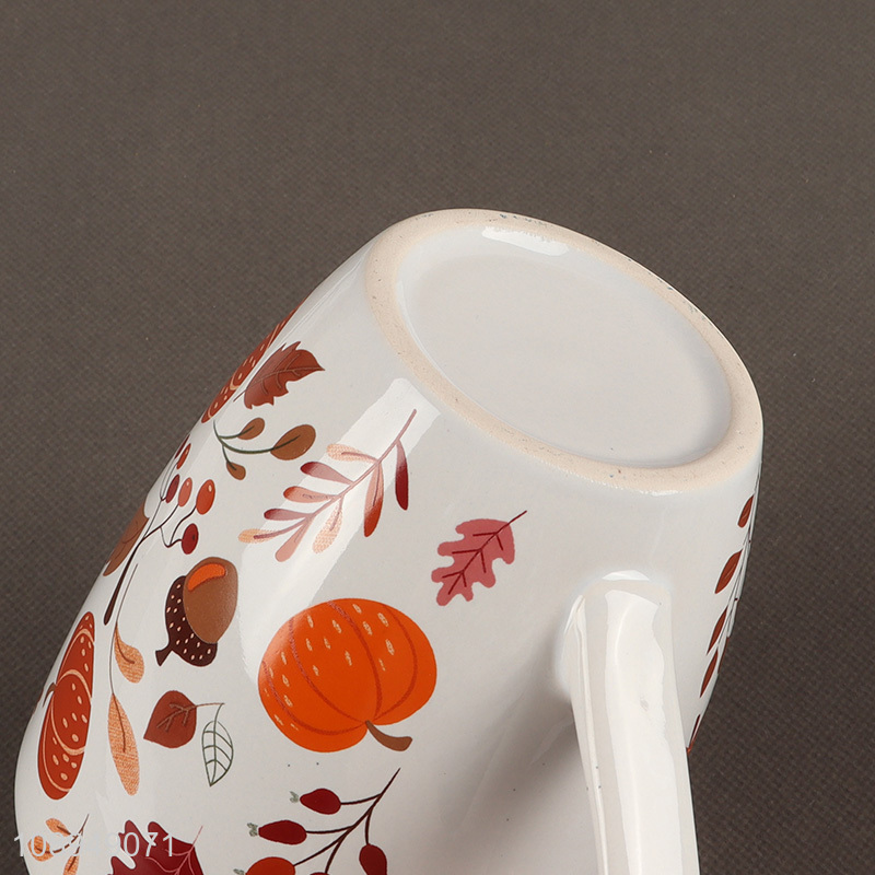 Most popular ceramic printed coffee cup water mug