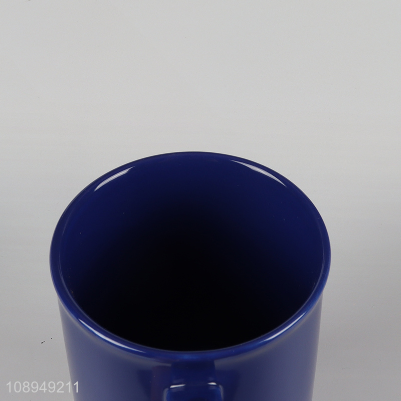 Top quality blue ceramic water cup tea cup coffee cup