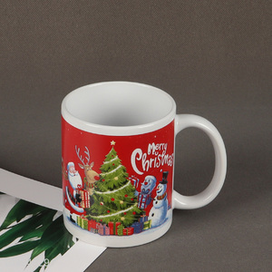 Hot selling christmas series ceramic water cup coffee cup