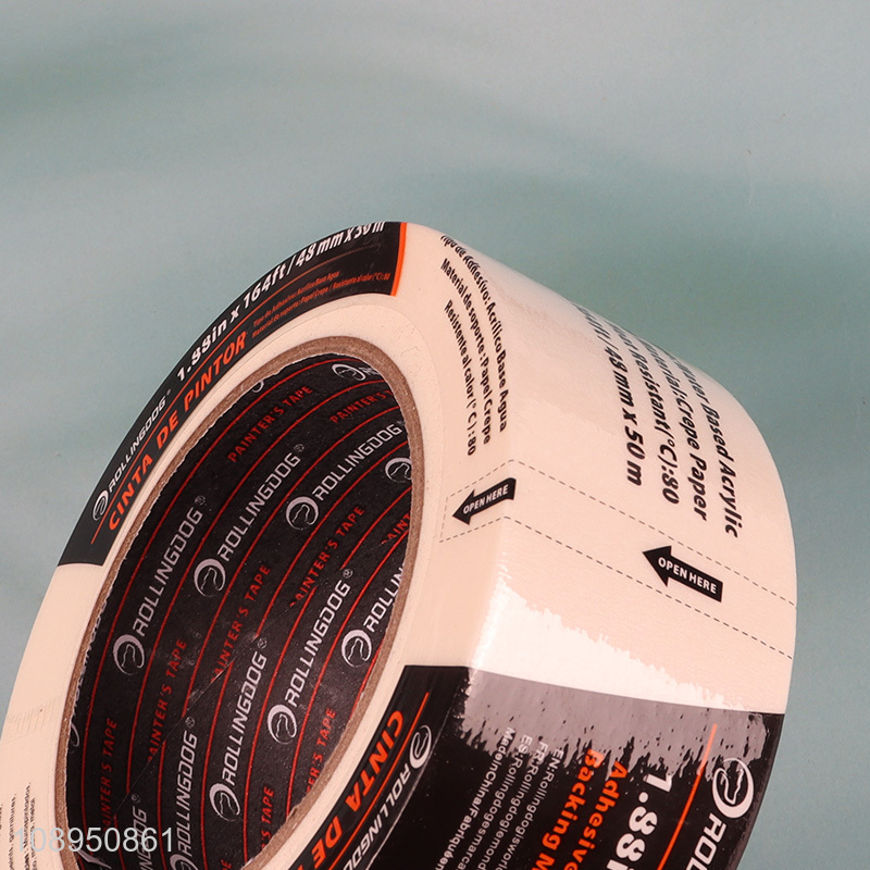 Hot sale 48mm*50m professional strong adhesive masking tape