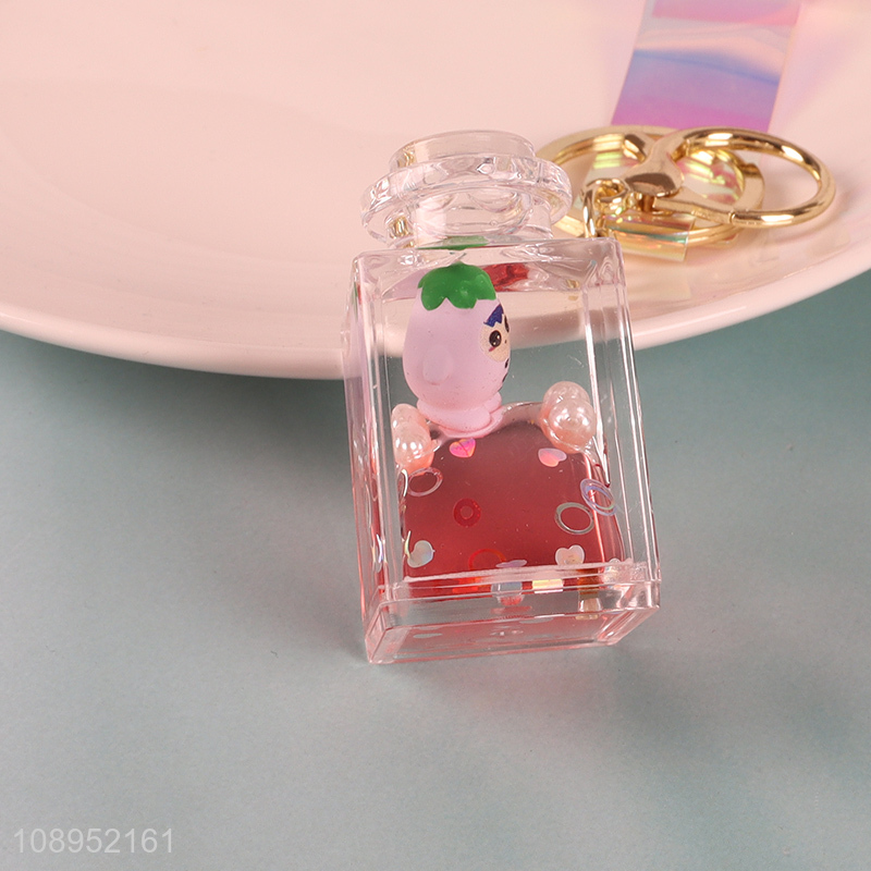 China factory portable cartoon pendant keychain for sale