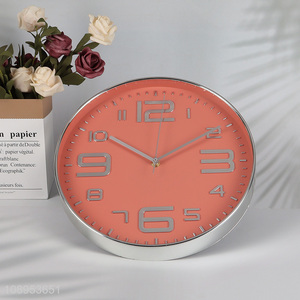 China products round decorative wall clock for living room