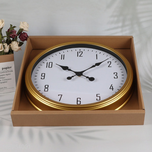 China products round wall decor living room wall clock for sale