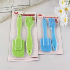 High Quality Silicone <em>Brush</em> and Spatula Set for Cooking Baking