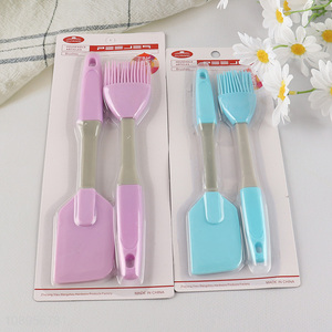 Online Wholesale Silicone <em>Brush</em> and Spatula Set Kitchen Gadgets