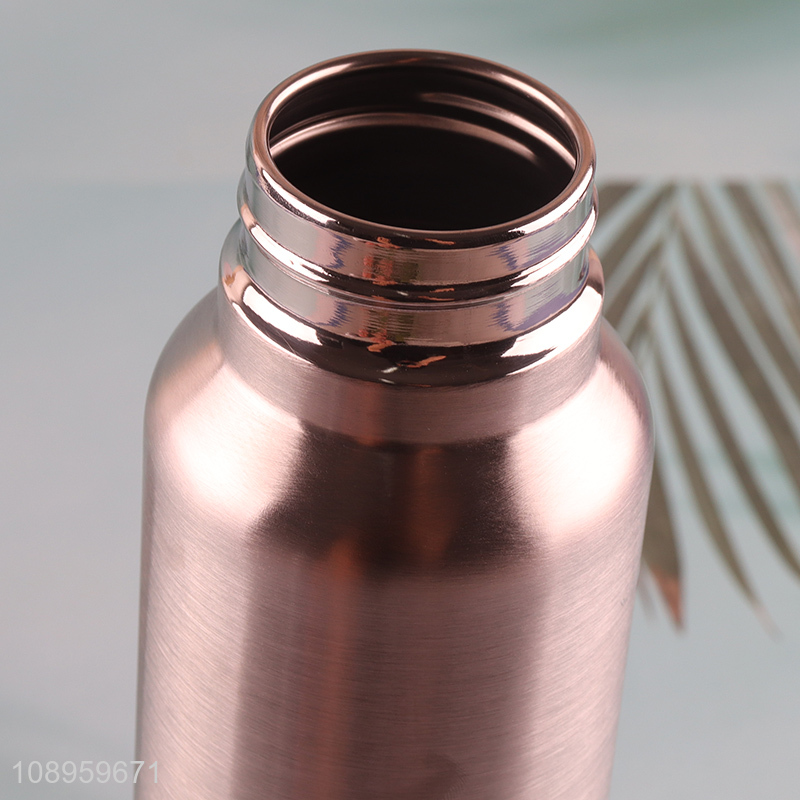 New Product 100ml Single Walled Stainless Steel Water Bottle Travel Water Bottle