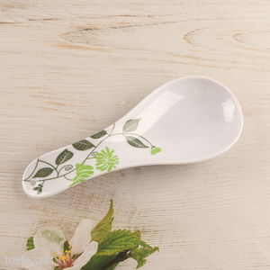 High Quality Custom Printed Melamine Spoon for Kitchen Restaurant