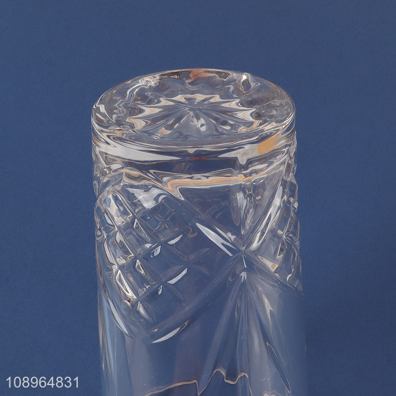 Hot selling clear unbreakable glass water cup drinking cup