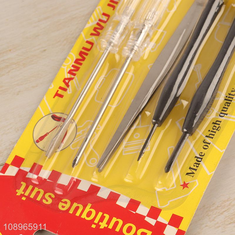 Factory Price 5PCS Hand Tools Set with Tweezer and Screwdrivers