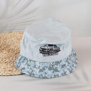 New arrival kids boys outdoor sun hat fisherman hat