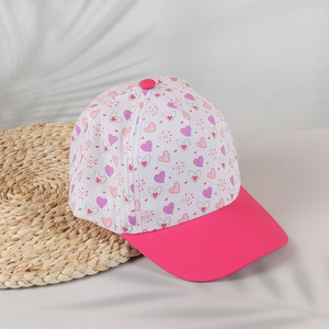 New product butterfly pattern breathable summer baseball hat