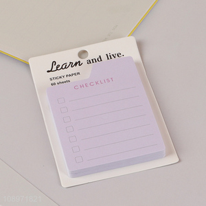 Hot products school office supplies writing memo pad sticky note