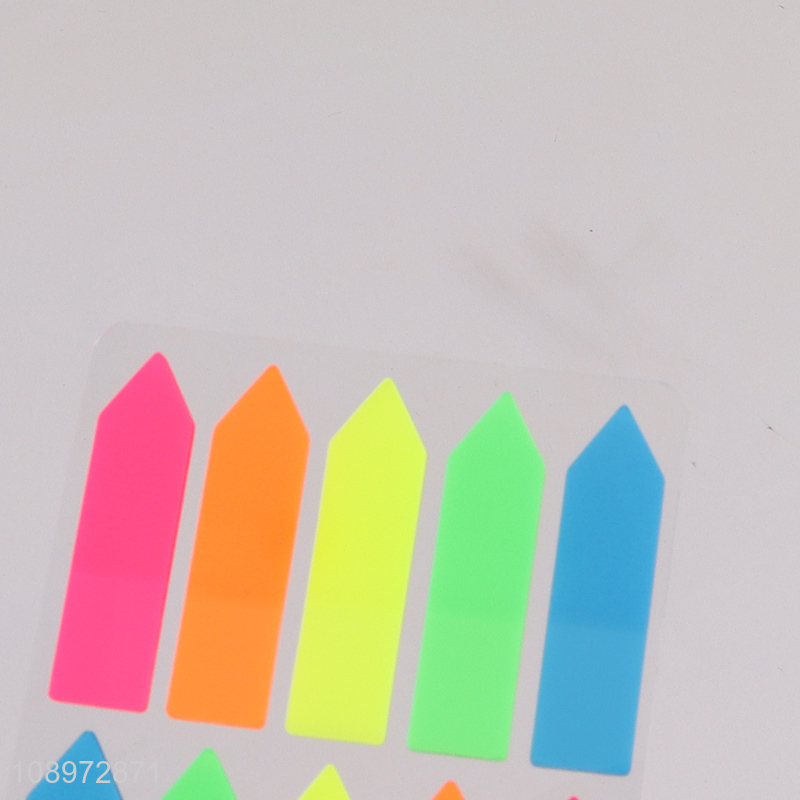 Latest products multicolor school office index sticker sticky notes