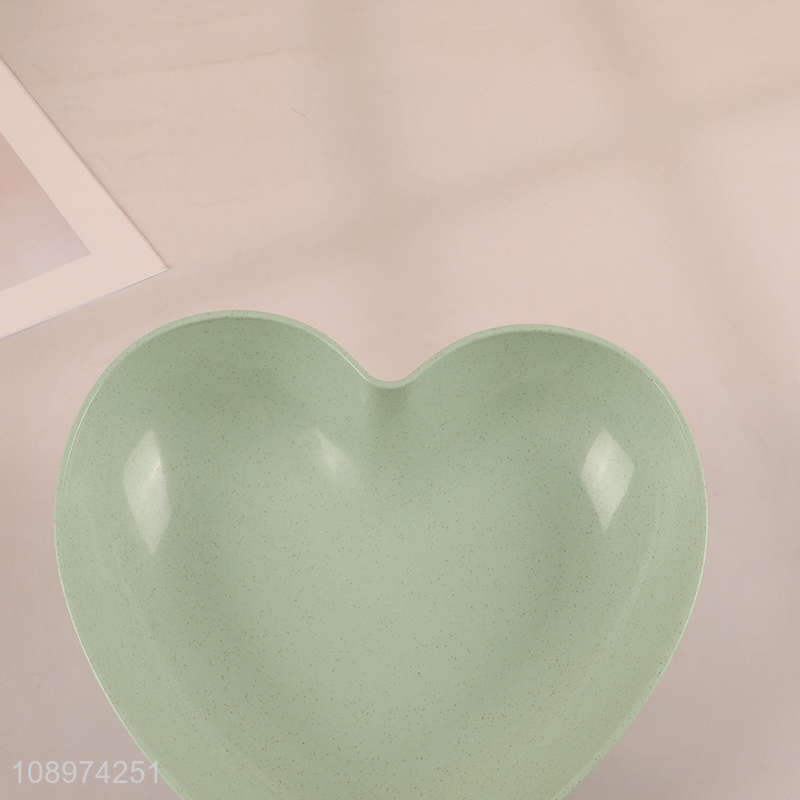 Hot products heart shape fruit plate snack plate for sale