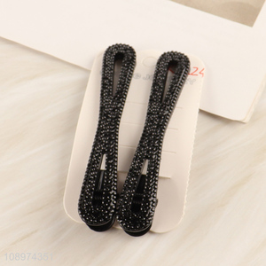 High Quality 2PCS Hollow Metal Hair Clips Hair Accessories