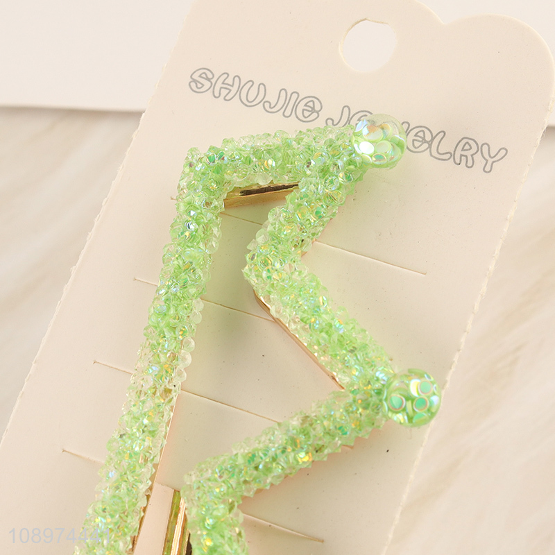 High Quality Crown Hair Clips Resin Hair Clips for Women