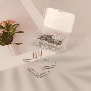 Online wholesale silver school office supplies paper clips bookmarks