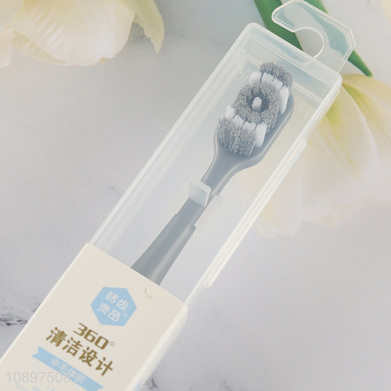 Factory supply tooth deep cleaning adult toothbrush for sale