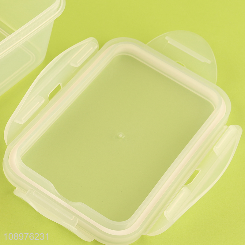 New product 3pcs rectangle food container preservation box storage box