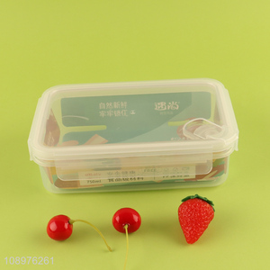 China supplier 750ml plastic bpa free food container preservation <em>box</em>