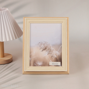 New Arrival 6X8 Inch MDF Standing Photo Frame for Tabletop Decor