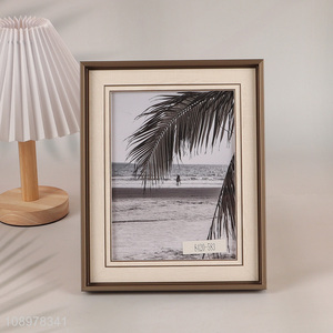 Hot Selling 6X8 Inch MDF Standing Photo Frame for Tabletop Decor