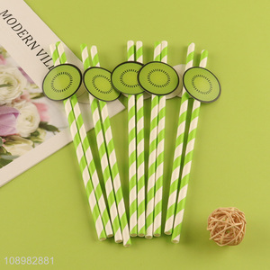 Latest products disposable eco-friendly paper drinking straw for sale