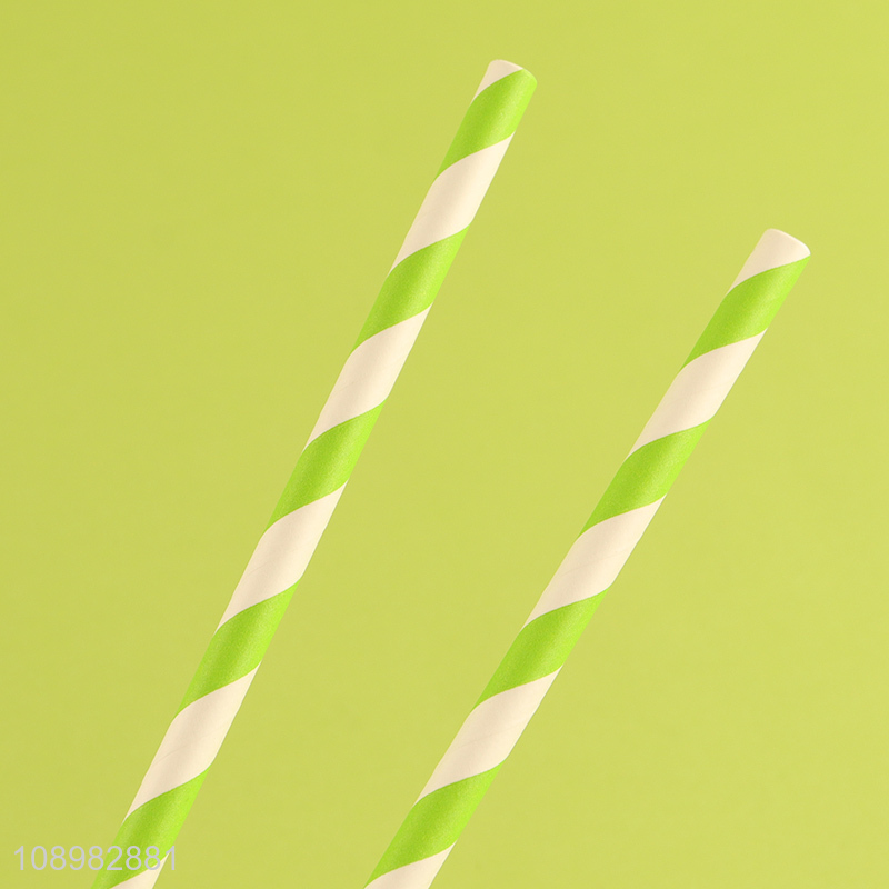 Latest products disposable eco-friendly paper drinking straw for sale