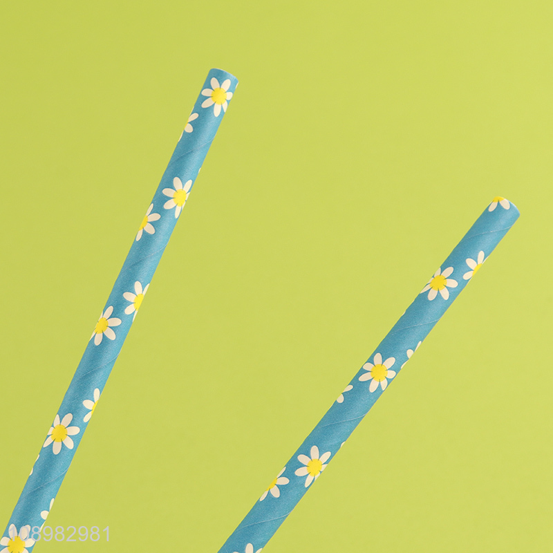 Good price multicolor paper disposable eco-friendly drinking straw