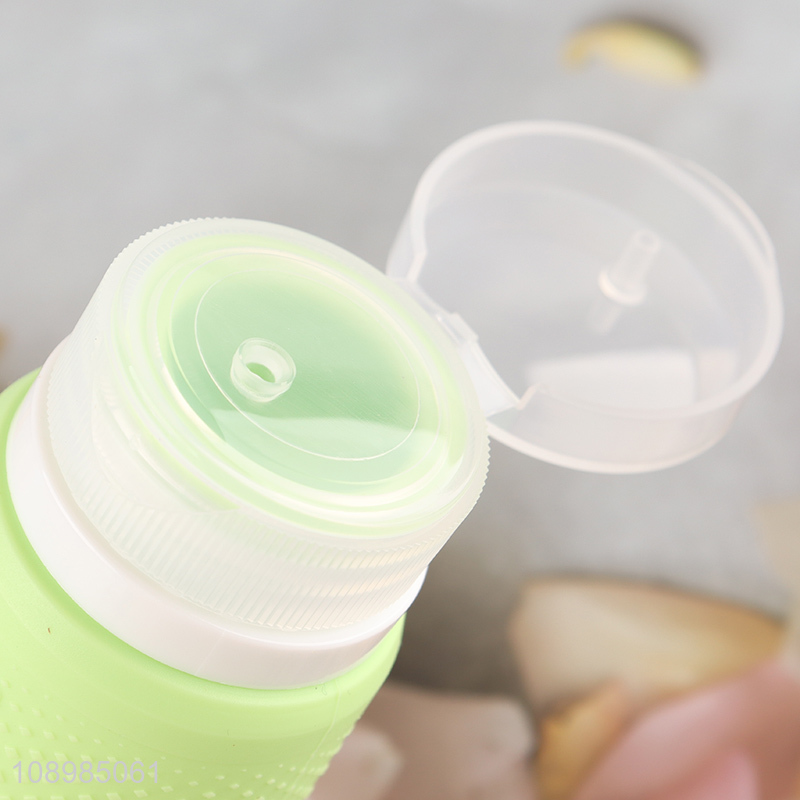 Low price portable silicone bottle travel toiletries bottle