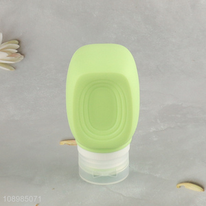 Online wholesale portable travel toiletries bottle silicone empty bottle