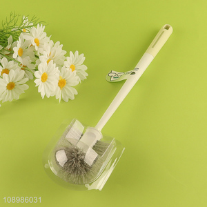 Good selling bathroom accessories reusable toilet brush cleaning brush